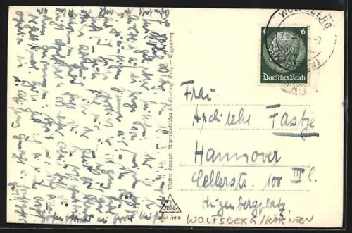 AK Wolfsberg /Kärnten, Teilansicht mit Turm