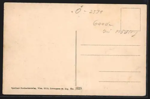 AK Gaaden bei Mödling, Restaurant Anninger-Haus mit Gästen