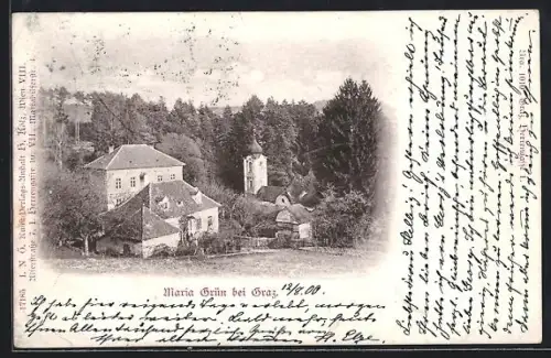 AK Graz, Wallfahrtskirche Maria Grün