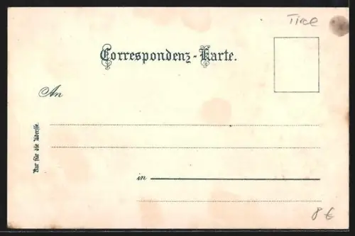 AK Reutte /Tirol, Teilansicht gegen den Säuling