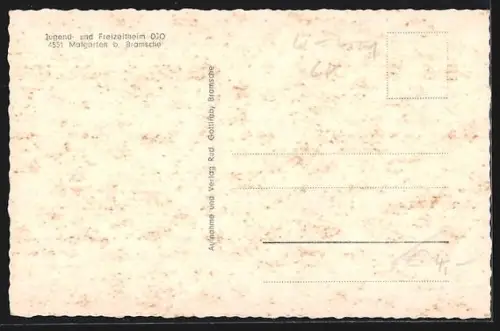 AK Malgarten b. Bramsche, Jugend- und Freizeitheim DJO