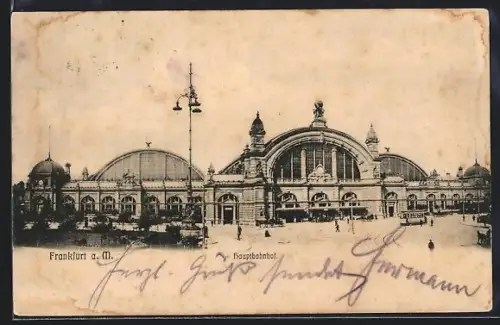 AK Frankfurt a. M., Hauptbahnhof