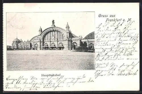 AK Frankfurt a. M., Hauptbahnhof