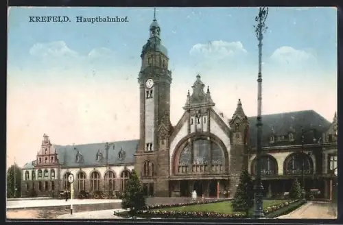 AK Krefeld, Hauptbahnhof