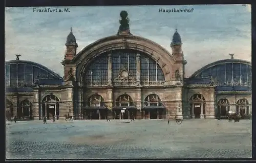 AK Frankfurt a. M., Hauptbahnhof