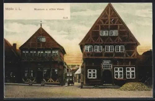AK Mölln i. L., Museum und altes Haus