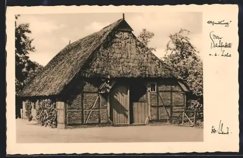 AK Ahrensburg / Holstein, Alte Schäferkate