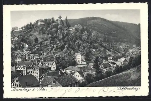 AK Sonneberg / Thüringen, Schlossberg