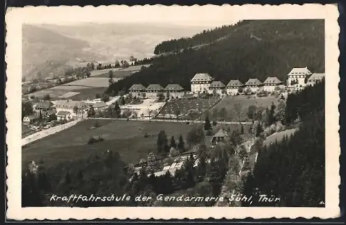 AK Suhl /Thür., Kraftfahrschule der Gendarmerie Suhl