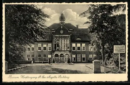 AK Bussum, Hoofdingang St. Ger. Majella Stichting