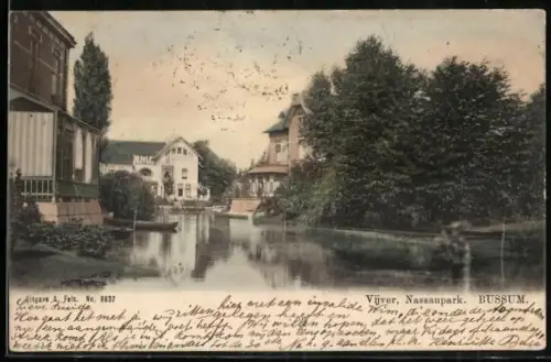 AK Bussum, Vijver, Nassaupark