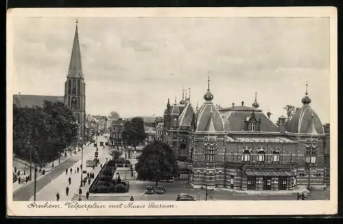 AK Arnhem, Velperplein met Musis Sacrum