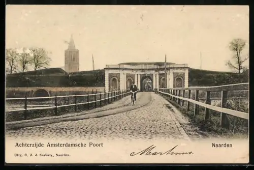 AK Naarden, Achterzijde Amsterdamsche Poort