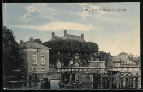 AK Muiden, Brug en Tolhuis