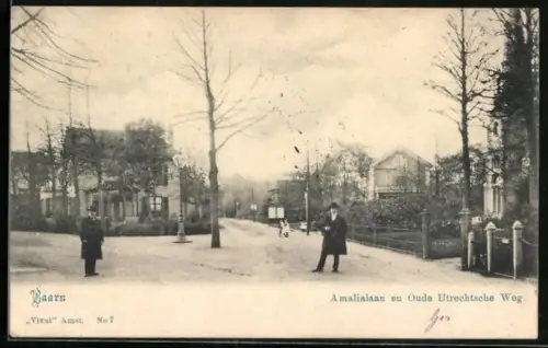 AK Baarn, Amalialaan en Oude Utrechtsche Weg