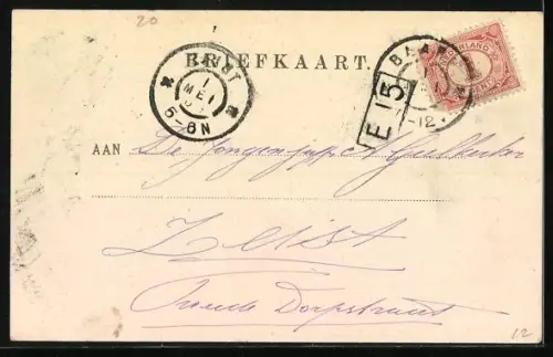 AK Baarn, Amalialaan en Oude Utrechtsche Weg