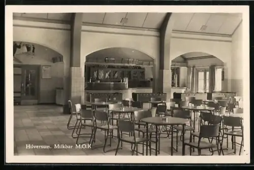 AK Hilversum, Milkbar MOK, Interieur