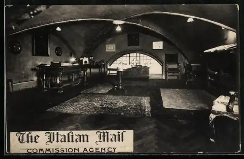 Foto-AK Firenze, Commission Agency The Italian Mail, Zeitung