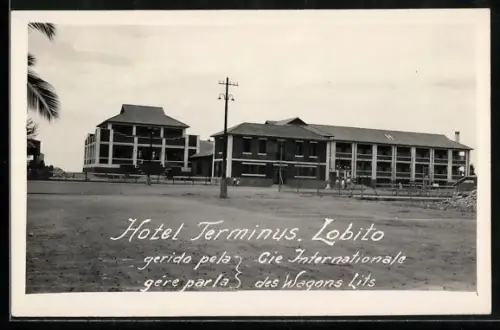 Foto-AK Lobito, Hotel Terminus