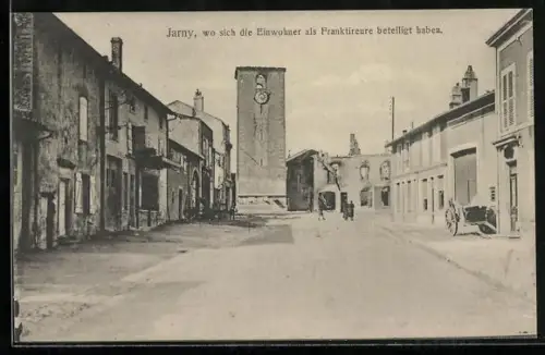 AK Jarny, Wo sich die Einwohner als Frankitreure beteiligt haben