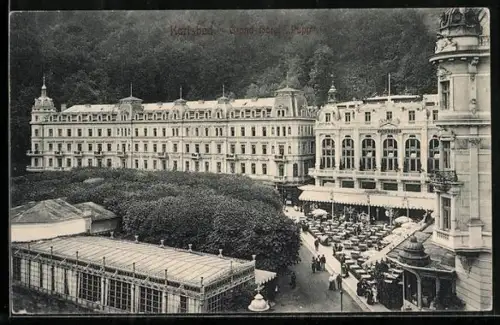 AK Karlsbad, Grand-Hotel Pupp