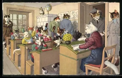 AK Tag der offenen Tür in der Katzenschule