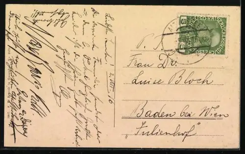 AK Alt-Aussee, Salzkammergut, Ortspartie mit dem Dachstein