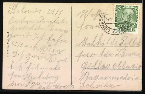 AK Lazne Luhacovice, Anlagen am Kurhaus