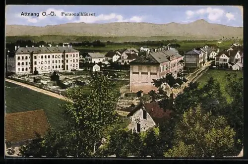 AK Attnang, Personalhäuser aus der Vogelschau