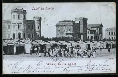 AK Rimini, Villini e Camerini sul lido
