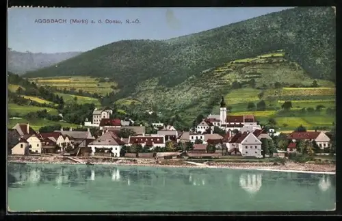 AK Aggsbach a. d. Donau, Panorama