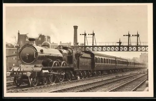 AK Down Nottingham Express leaving Marylebone