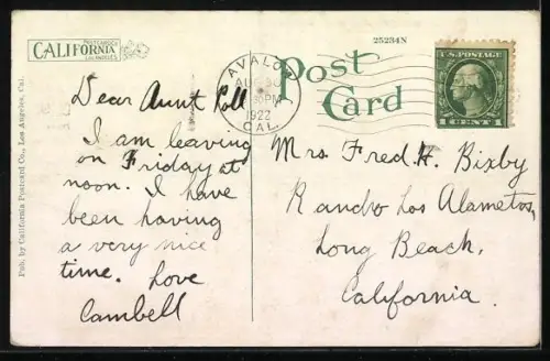 AK Avalon / Catalina Island, CA, Hotel St. Catherine