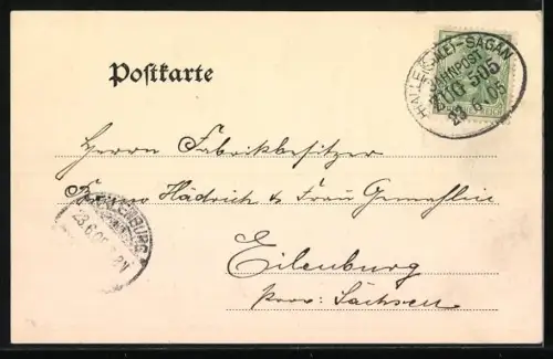 AK Brotterode, Restaurant Dreiherrenstein von Ferdinand Brandt, Partie von der Terrasse