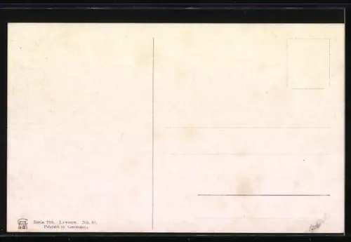 Künstler-AK Friedrich Perlberg: Istanbul, Festung Rumili Hissar am Bosporus