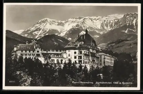 AK Semmering, Südbahnhotel