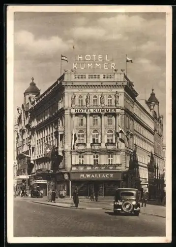 AK Wien, Hotel Kummer, Mariahilferstrasse 71A