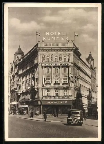 AK Wien, Hotel Kummer, Mariahilferstrasse 71A