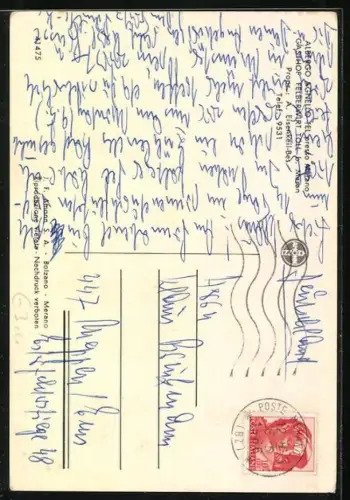 AK Töll b. Meran, Gasthof Felberwirt