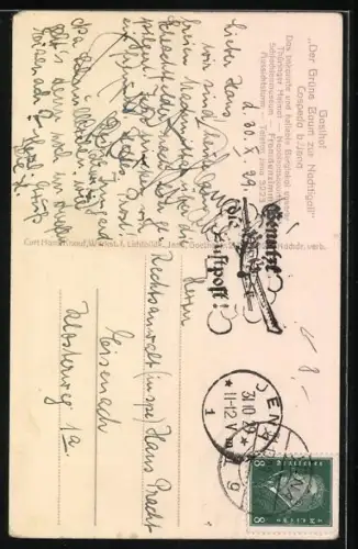 AK Napoleon-Darsteller Leberecht