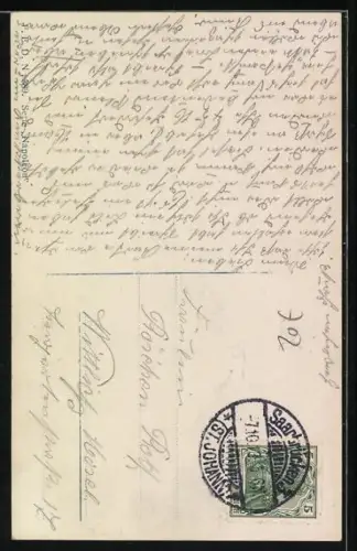 Künstler-AK Napoleon blickt aufs Meer