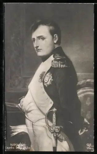 Künstler-AK Napoléon in Uniform