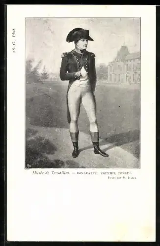 Künstler-AK Napoléon Bonaparte, Musée de Versailles