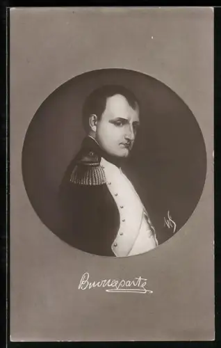 Künstler-AK Napoléon Bonaparte en face