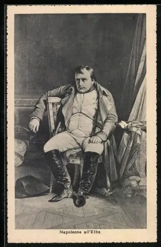 Künstler-AK Napoléon all`Elba