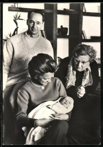 AK Mégève, Königliche Familie von den Niederlanden