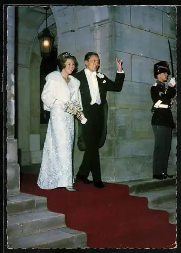 AK Huwelijk H. K. H. Prinses Beatrix en Z. K. H. Prins Claus von den Niederlanden, 1966