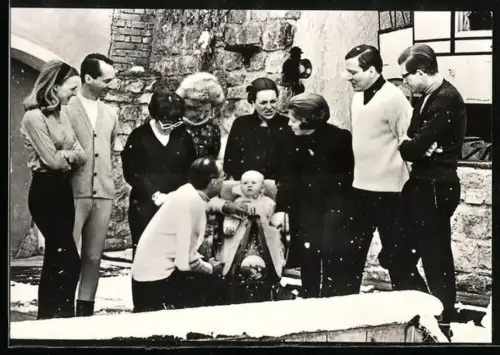 AK Lech, Wintervacantie van de Koninklijke Familie von den Niederlanden 1968