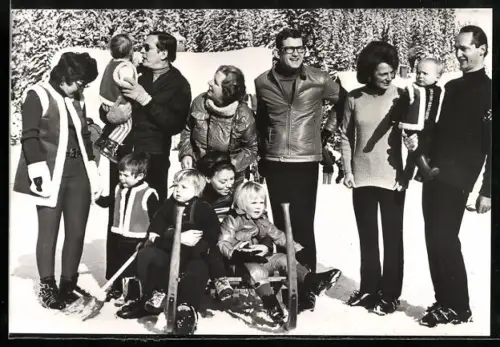 AK Lech, Wintervacantie van de Koninklijke Familie von den Niederlanden 1971