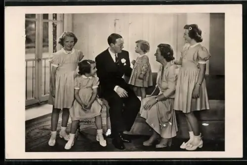 AK Soestdijk, Paleis, Königliche Familie von den Niederlanden 1949